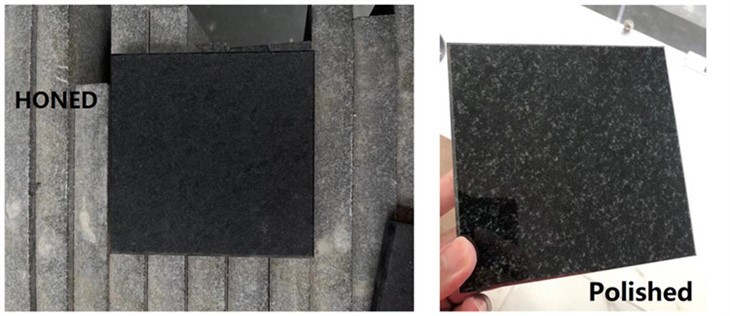 Carreaux de granit noir absolu