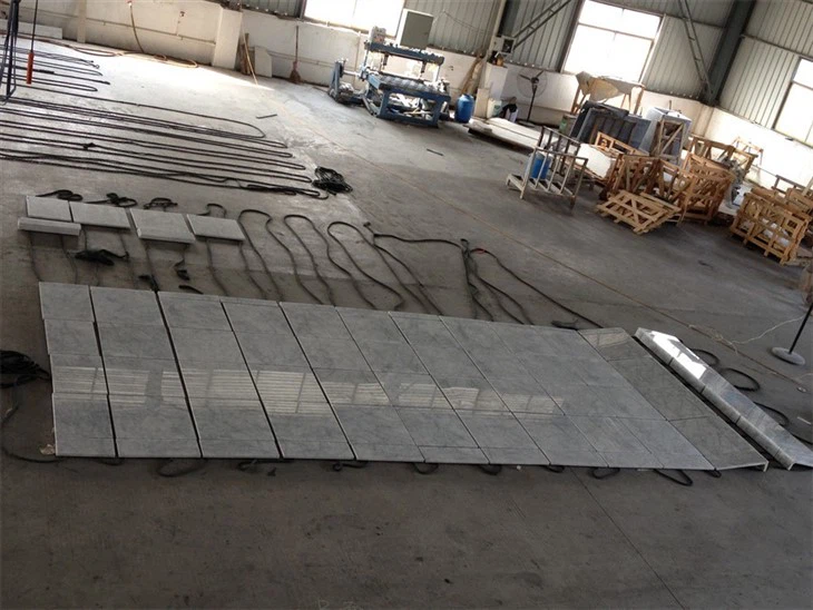 Bianco Carrara Honed Marble Tile 12x24