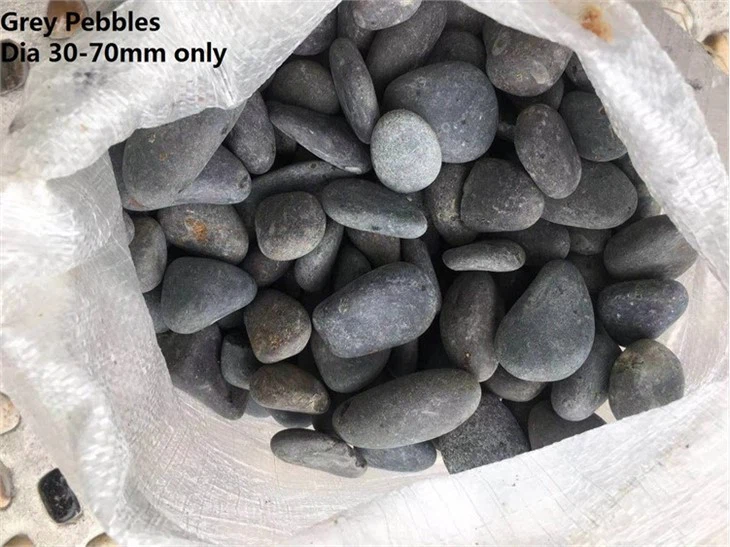 grey pebbles