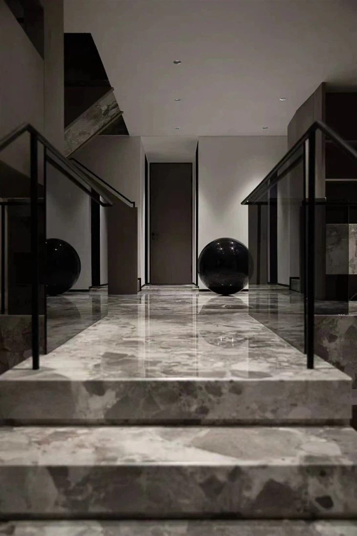 Grey Marble Floor Tile