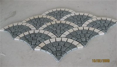 Pavés en maille pavée