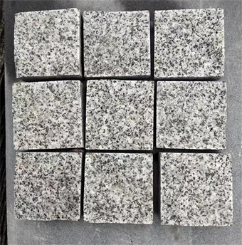 Cubes de pavage en granit durables et abordables
