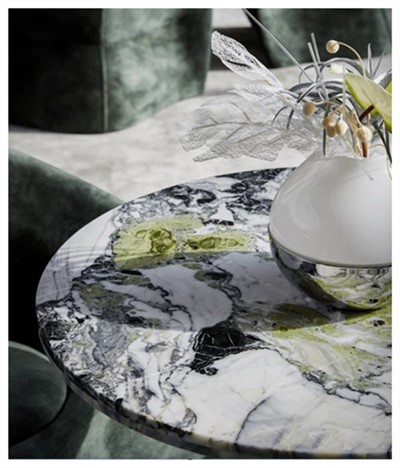 Table basse en marbre pour le salon