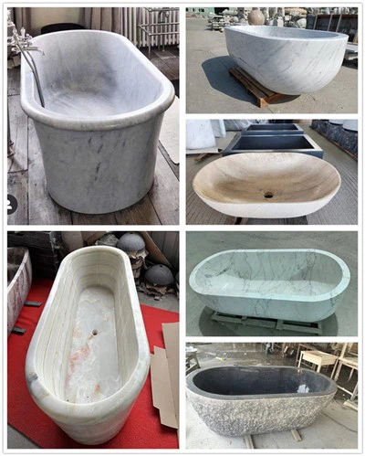 Baignoire en pierre naturelle à vendre