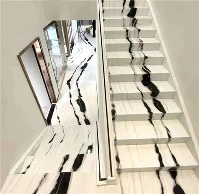 Carrelage de sol en marbre blanc