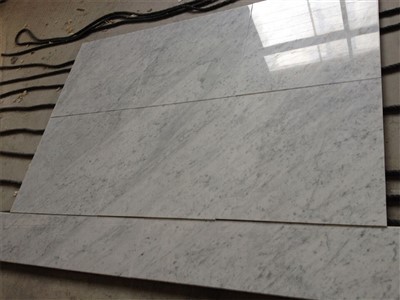 Carreaux de marbre blanc pour appartements de luxe