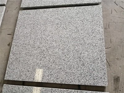 Tuile de granit blanc scintillant